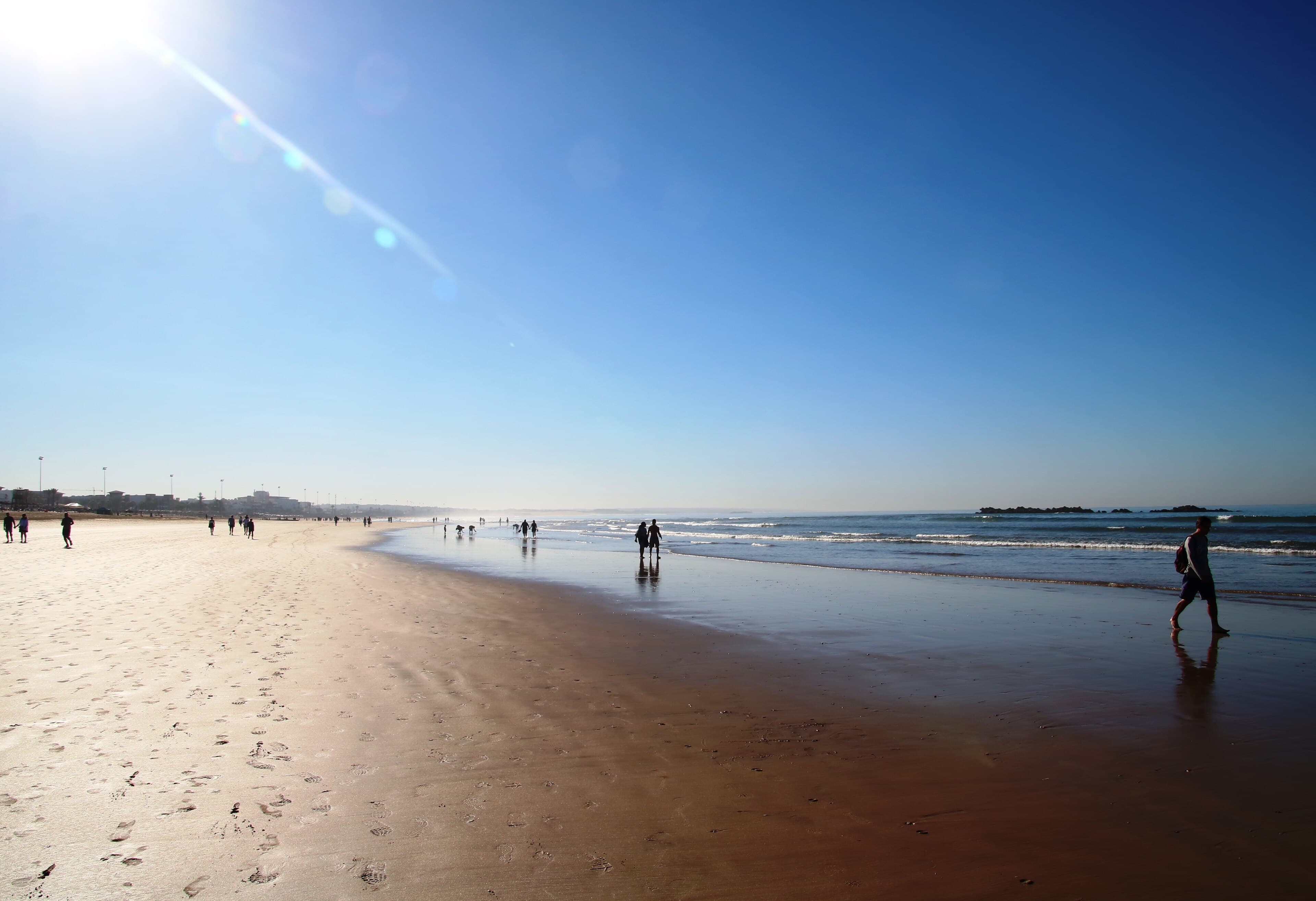 Agadir beach Sunny Agadir beach on Morocco's Atlantic coast