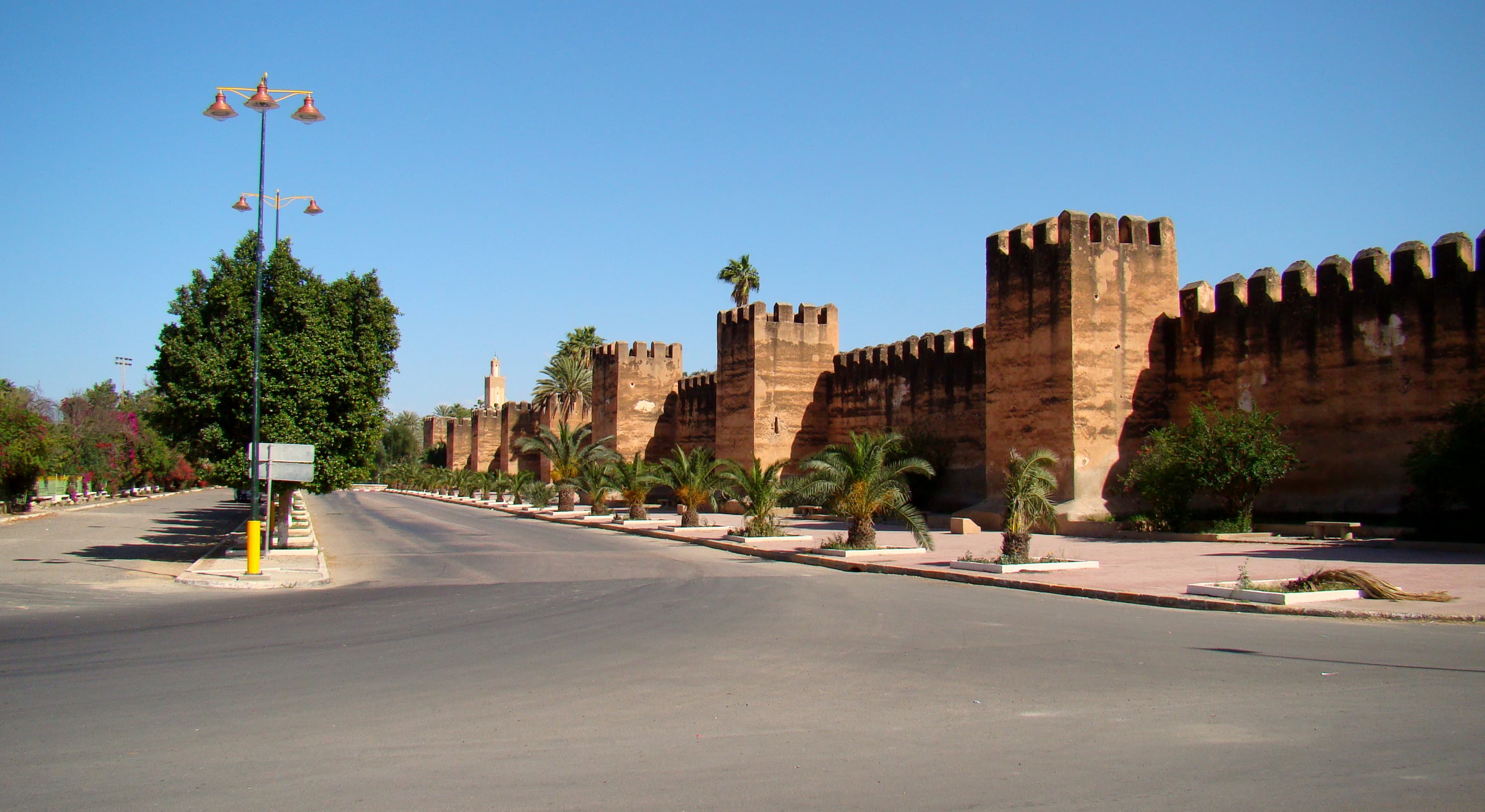 Taroudant city walls Historic city walls of Taroudant in Morocco